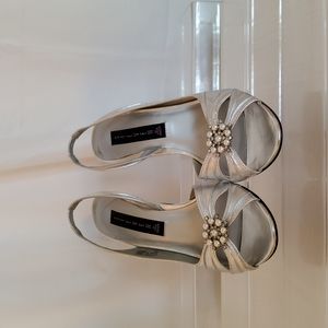 Silver Slingback by Steve Madden